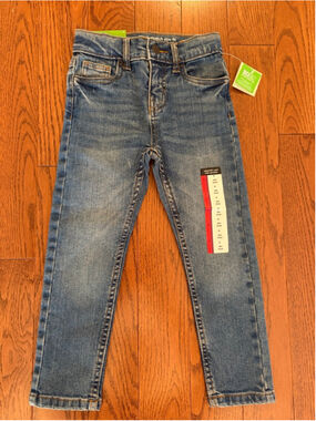 Boys George Blue Slim Fit Stretch Jeans Size 4